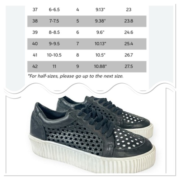 Musse & Cloud Anthropologie Casey Perforated Sneakers - Picture 2 of 9